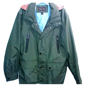Michael Kors Nylon Rain Jacket Limited w hoody